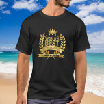 T-shirt Meilleur Mari du monde 5 étoiles d'or<br><div class="desc">Personnalisez le meilleur mari du monde pour créer un cadeau unique. C'est une façon parfaite de lui montrer à quel point il est extraordinaire au quotidien. Conçu par Thisisnotme©</div>