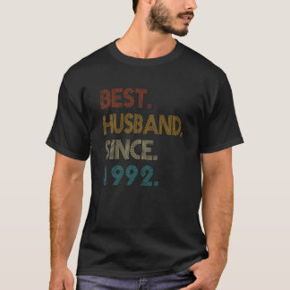 T-shirt Meilleur Mari Homme Depuis 1992 - Funny 30E Mariag