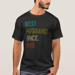 T-shirt Meilleur Mari Homme Depuis 1999 Couples Vintages M