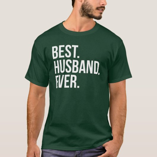 T-shirt Meilleur Mari toujours vert (Devant)