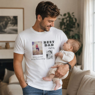 T-shirt Meilleur mauvais père de la fête des pères 2 Colla