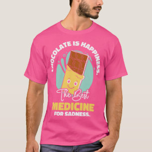 T-shirt Meilleur Médicament Chocolat Dessert Chocolat Love