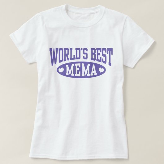 T-shirt Meilleur Mème du monde (Design devant)