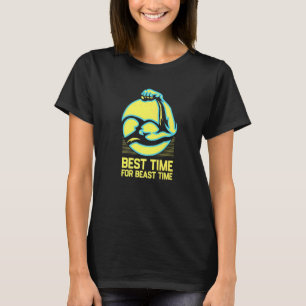 T-shirt Meilleur moment pour la bête temps humour de trava