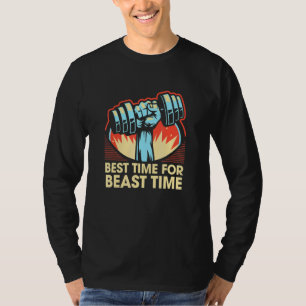 T-shirt Meilleur moment pour la période de la bête   Humou