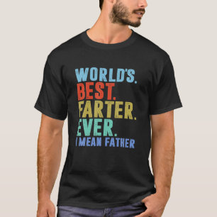 T-shirt Meilleur Monde Mens Plus Loin Je Veux Dire Père Ja