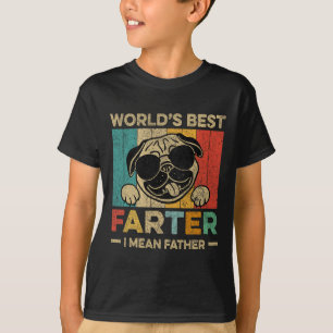 T-shirt Meilleur Monde Plus Loin Je Veux Dire Père Mens Fê