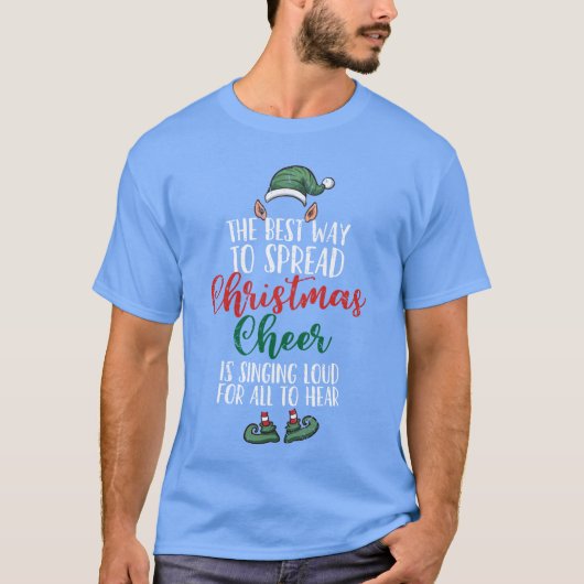 T-shirt Meilleur moyen de diffuser Noël Cheer Uglyhem Mem  (Devant)