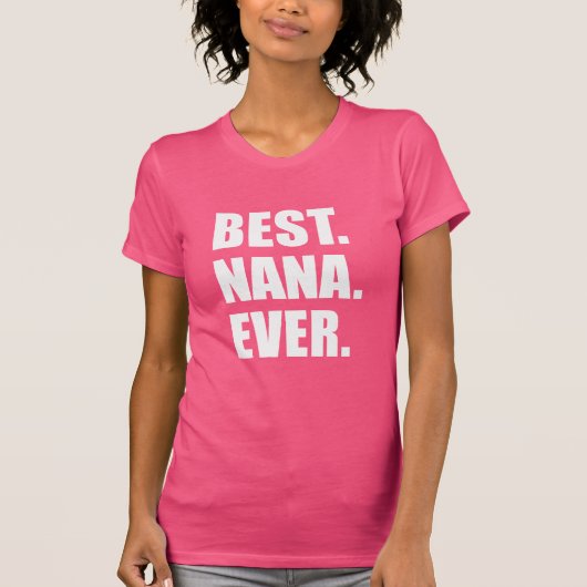 T-shirt Meilleur Nana jamais (Devant)