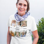 T-shirt Meilleur NaNa jamais - Collage photo pour petits e<br><div class="desc">Célébrez le "Meilleur NaNa jamais" avec ce T-shirt personnalisé Collage de photos de petits-enfants. Ce cadeau plein de coeur comprend un collage magnifiquement arrangé de photos chères capturant des moments spéciaux, complété par un message d'amour. Fabriqué en tissu doux et durable, il offre à la fois confort et style. Le...</div>