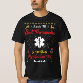 T-shirt Meilleur Noël paramétrique (Devant)