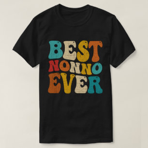 T-shirt Meilleur Nonno jamais rétro Vintage grand-père Fêt