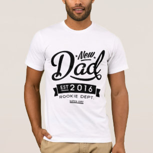 T-shirt Meilleur Nouveau Papa 2016