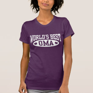 T-shirt Meilleur Oma du monde