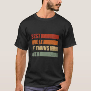 T-shirt Meilleur Oncle De Faire-part De Grossesse Twins