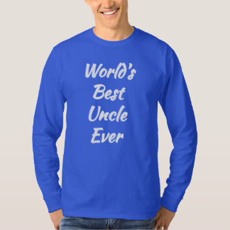 T-shirt Meilleur oncle du monde - Meilleur des mondes