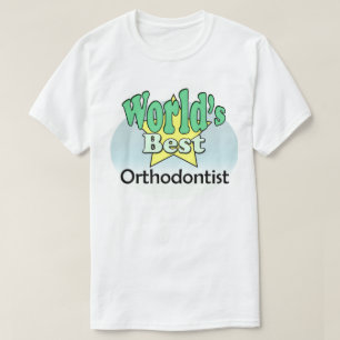 T-shirt Meilleur orthodontiste du monde