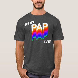 T-shirt Meilleur Pap jamais Grand-père jour
