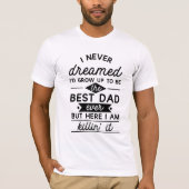 T-shirt Meilleur papa (Devant)