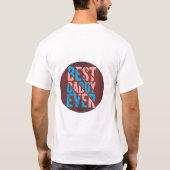 T-shirt Meilleur papa (Dos)