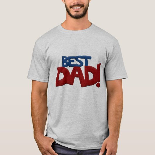 T-shirt meilleur papa (Devant)