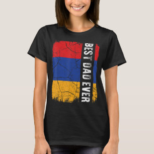 T-shirt Meilleur papa arménien jamais Arménie Fête des pèr