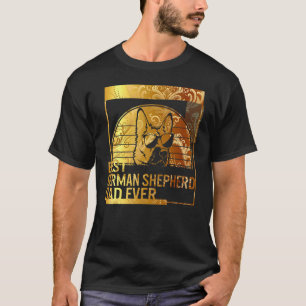 T-shirt Meilleur papa berger allemand pour hommes
