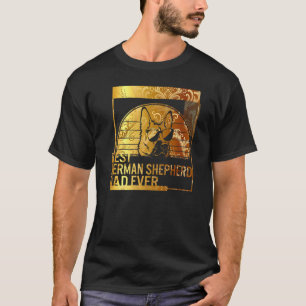 T-shirt Meilleur papa berger allemand pour hommes