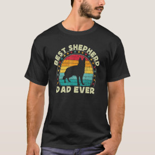 T-shirt Meilleur papa berger allemand pour hommes berger G