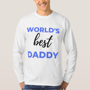 T-shirt Meilleur papa bl du monde