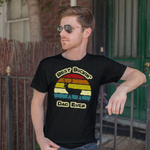 T-shirt Meilleur papa Buckin jamais Vintage