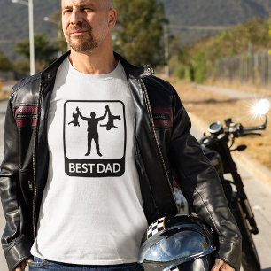 T-shirt Meilleur Papa - Cadeau Amusant pour Papa - Échec d
