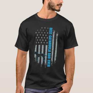 T-shirt Meilleur Papa Catahoula Ever Chien Léopard Catahou