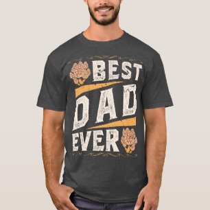 T-shirt Meilleur papa Champagne Hunter Morel Champagne