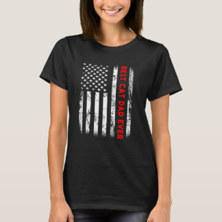 T-shirt Meilleur papa chat du monde Chat Fête des pères