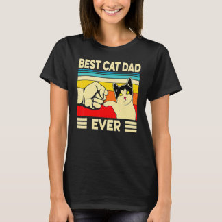 T-shirt Meilleur papa chat du monde  Papa chat Fête des pè