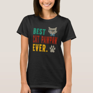 T-shirt Meilleur Papa Chat Papayer Jamais Fait Fête Des Pè