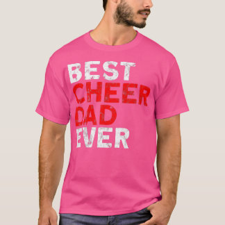 T-shirt Meilleur papa Cheerleader papa