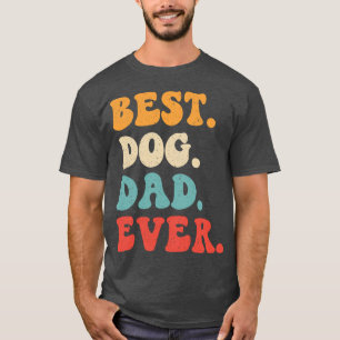 T-shirt Meilleur Papa Chien de Tous les Temps