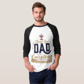 T-shirt Meilleur Papa – Conception Merci (Devant entier)