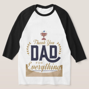 T-shirt Meilleur Papa – Conception Merci