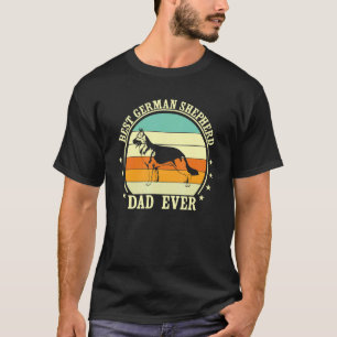 T-shirt Meilleur papa de berger allemand pour homme