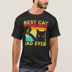 T-shirt Meilleur Papa de Chat pour Hommes Fist Bump Papa C