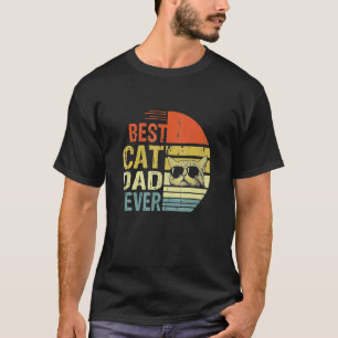 T-shirt Meilleur Papa de Chat Vintage Papa Chat 3