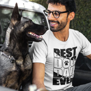 T-shirt Meilleur Papa de Chien de Tous les Temps