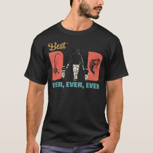 T-shirt Meilleur Papa de Pêche de Tous les Temps Pêcheur V