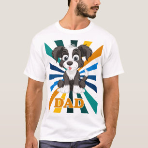 T-shirt Meilleur papa de Shih Tzu de tous les temps, cadea