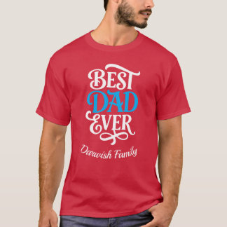 T-shirt Meilleur Papa de Tous les Temps
