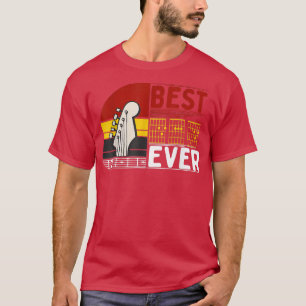 T-shirt Meilleur papa Ever Chord Guitariste Fête des pères