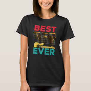 T-shirt Meilleur Papa Guitariste Musique Papa